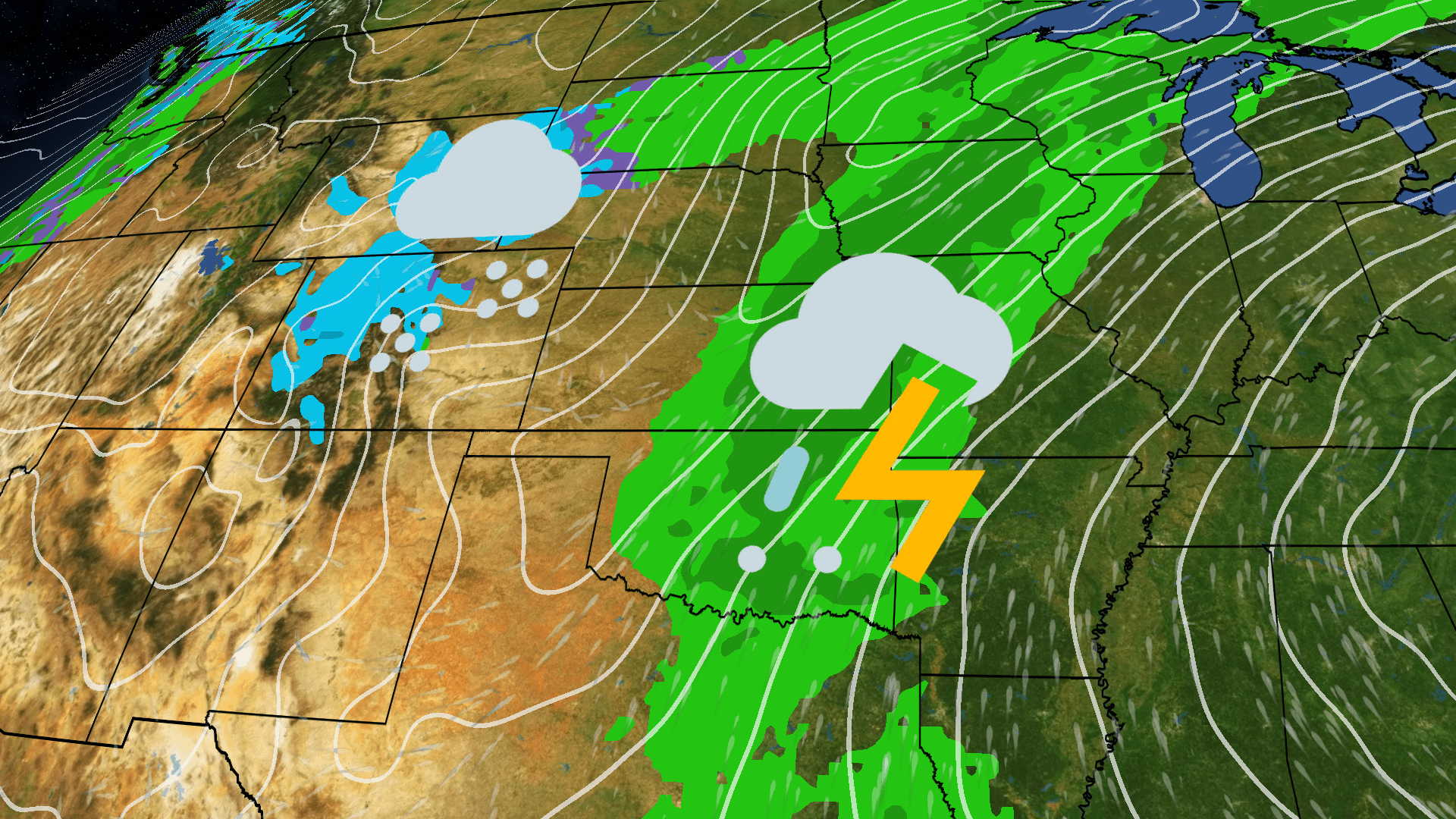 Stormy Weather Pattern Brings Daily Showers And Thunderstorms - Full HD Ocean Patterns for Desktop